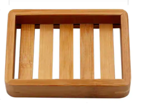 NEW!  Bamboo Soap Holder